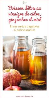 Recette De Boisson Detox Au Vinaigre De Cidre Aux Vertus Digestives Et Amincissantes Recept