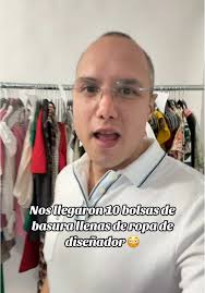 Nos llegaron 10 bolsas de basura llenas de ropa de marcas de diseñador 😳  Próximamente disponibles para ustedes. #thinkpreloved #secondhand