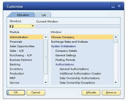 Sap B1 Short Cuts Hot Keys And Right Click Options