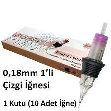 0 18 Mm 1 Rl Cartridge Dovme Ignesi Kalici Makyaj A Ozel 1 Kutu 10 Adet