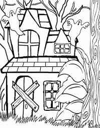 Our online collection of easy and get this free halloween coloring page and many more from primarygames. 25 Free Printable Haunted House Coloring Pages For Kids