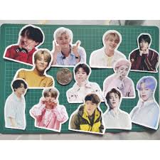 Maybe you would like to learn more about one of these? 17 33 Kpop Boy Group Bts Aesthetic Glossy Vinyl Waterproof Laminated Laptop Sticker Shopee Philippines