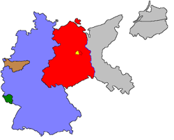 > carte n° 2 : Plans Allies Pour L Industrie Allemande Apres La Seconde Guerre Mondiale Wikipedia