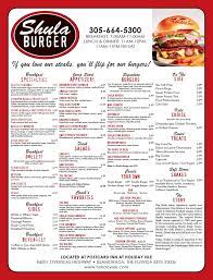 A Menu Style Ad For Shula Burger It Is For A Publication Called The Menu In The Florida Keys Kids Granola Burger Granola
