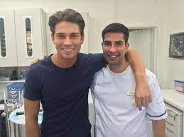 Joey essex recovers from oral surgery using cooling face mask. Why Joey Essex Chose Our Complete Smile Makeover Dr Richard Clinics