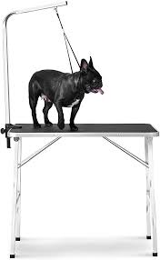 Rhomtree Foldable Pet Grooming Table With Adjustable Grooming Arm For Small Dog Durable Heavy Duty Review Pet Grooming Small Dogs Pets