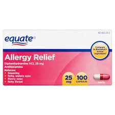 Health Allergy Relief Runny Nose Itchy Throat