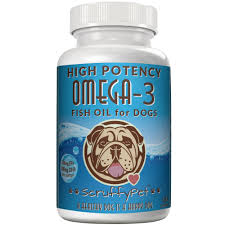 Scruffypet Pure Omega 3 Wild Fish Oil For Dogs With Vitamin E Highest Epa And Dha Softgels Available 1000mg 180ct Oils For Dogs Fish Oil Dogs Dog Vitamin