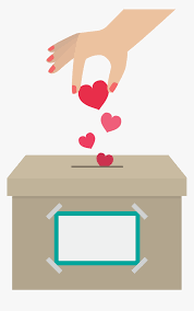 While you may donate your old clothing to charity, the truth is, even then, a whopping 84 percent of our clothing ends up in landfills and incinerators, according to the epa. Transparent Donation Png Cartoon Transparent Donation Box Png Download Transparent Png Image Pngitem