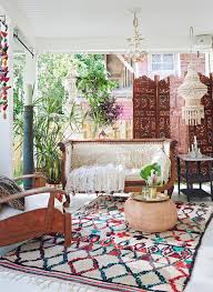 30 Pretty Porch Ideas For The Perfect At Home Escape Bohemian Style Living Room Bohemian Patio Bohemian Porch