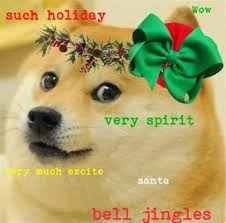 W i n t e r d o g g o. Christmas Doge Memes
