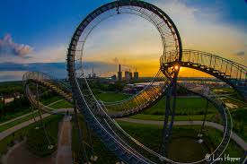 The sculpture was designed by heike mutter und ulrich genth. Tiger Turtle Magic Mountain In Duisburg
