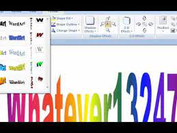 There are 3 options to change the size of a word: How To Use Word Art Youtube