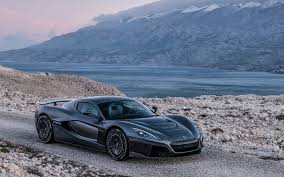 Black Coupe Rimac C Two Geneva Motor Show 2018 4k Hd Wallpaper Wallpaper Flare