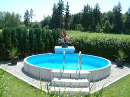 Pin By Harriet Karp On Babybug In 2020 Above Ground Pool Landscaping Backyard Pool Landscaping Pool Water Features