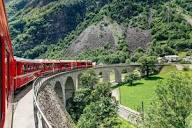 Tirano to St. Moritz: Bernina Red Train Return Day-Ticket ...