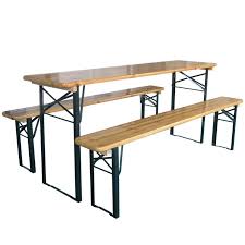 The coleman folding table and bench set is lightweight, stable, easy to set up and compact to transport making it a brilliant choice for family camping trips. Long Folding Table And Bench Set Jmart Warehouse