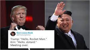 We have the korean central news agency to thank for releasing images of the supreme leader gleefully gazing. Donald Trump To Meet Kim Jong Un Twitterati Can T Stop Wondering What Might Happen Trending News The Indian Express