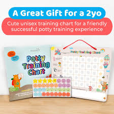 Putska Potty Training Magnetic Reward Chart For Toddlers Potty Chart With Multicolored Emoji Star Stickers Motivational Toilet Training For Boys