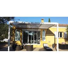 La pergola bioclimatique permet de profiter de sa terrasse presque toute l'année. Pergola Ke Bioclimatique En Aluminium Protection Solaire Luxembourg