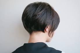 刈り上げショートボブ襟足をすっきり刈り上げました 愛知県豊橋市