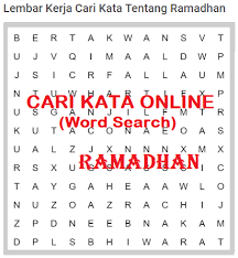 Maybe you would like to learn more about one of these? Lembar Kerja Cari Kata Online Ramadhan Word Search Online Cecepgaos Com