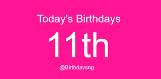 Famous august 10 birthdays including kylie jenner, asia ray, sunny suljic, hey eliza, life with mak and many more. Birthdays Ng On Twitter If Today 11th Of August Is Your Birthday Please Follow Like Retweet And Reply With Your Picture And A Message To This Tweet And Maybe You Can Meet Your