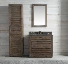 36 inch fir wood bathroom vanity moon