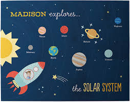 Personalized puzzles & photo puzzles. Moon And Stars Planets Kids Puzzle Shutterfly