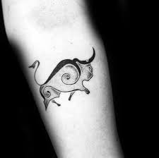 This little taurus is cute enough for us to change our birthday. Top 75 Taurus Tattoo Ideas 2021 Inspiration Guide