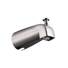 Also, the item can be used on all cast iron rolled tops and it was built to last for over 12 decades. Buy Homelody Tub Spout Plug In Bathtub Faucet Wall Mount Tub Spout With Diverter 5 1 4 Inch Tub Faucet Bathtub Faucet For 1 2 Copper Pipe Brushed Nickel Online In Turkey B089sx7ytm