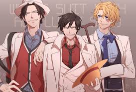 One piece shows us, that family doesn't mean having the same blood.it was a lot of. Luffy Ace Sabo Wallpapers Wallpaper Cave