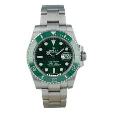 Rolex submariner hulk green dial bezel watch 116610lv. Rolex Submariner Date 116610lv Hulk Like New Buy Pre Owned Rolex Watch