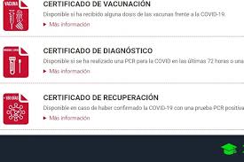Jul 27, 2021 · cabe destacar que el módulo de vacunación en el recinto ferial continuará abierto el próximo 28 de julio, en un horario de 08:00 a 17:00 horas; Como Descargar Tu Certificado Covid Para Llevarlo En El Movil U Otro Dispositivo