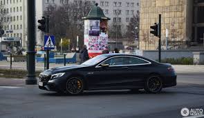 Mercedes Amg S 63 Coupe C217 2018 Yellow Night Edition Mercedes Amg Amg Coupe