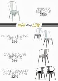 Sift And Scout High And Low Industrial Chairs Metal Dining Chairs Industrial Chair Metal Chairs