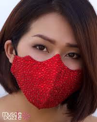 Red Crystal Mask (FM001-RD)