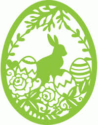 Osterei Silhouette Plot Scherenschnitt Ostern Ostern Vorlagen Und Fensterbild Ostern