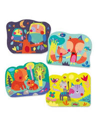 Dessin coloriage pour bébé et une application de dessin, de coloriage et d'apprentissage. Coloriage A L Eau Cache Dans Les Bois Djeco