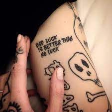 Whether a tattoo is bad luck has a lot to do with the. Pin Em Tatoos The Good Bad The Ugly
