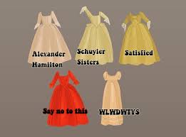 Musical hamilton cosplay costume angelica peggy eliza schuyler sisters dress girls hamilton colonial dress. à­¨à­§ ð—ð–ºð—…ð—„ð—‚ð—‡ð—€ ð–»ð—ˆð—ˆð—„ ð—‚ð—‚ à­¨à­§ The Schuyler Sisters Outfits Wattpad