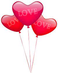Love Heart Balloons Png Image Heart Balloons Light Up Balloons Balloons