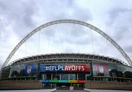 Posted at 11:40 2 may11:40 2 may. Wembley Stadium On Twitter It S ð˜¢ð˜­ð˜­ ð˜°ð˜³ ð˜¯ð˜°ð˜µð˜©ð˜ªð˜¯ð˜¨ At Wembley Stadium This Weekend 3 Play Off Finals 3 Days We Can T Wait 3 Days To Go Eflplayoffs Https T Co Gwxeymz7wp