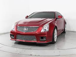 A black 2013 shiny mustang~! Used 2013 Cadillac Cts V Coupe For Sale In Miami Fl 101366 Florida Fine Cars