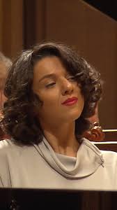 Love doesn’t always need words — sometimes, it just needs Rachmaninoff  played by Khatia Buniatishvili 🎶💕