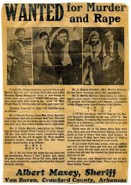 Maxey Albert Barrow Gang Wanted Poster 1933 Van Buren Arkansas Poster N D Digital Images Http Texashistory U Bonnie Clyde Bonnie Parker Clyde