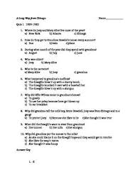 Test yourself with these horror movies trivia questions and answers. A Long Way From Chicago Questions Infosuba Org