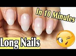 How To Make Your Nails Grow Faster In An Hour Youtube How To Grow Nails Fake Nails Diy Fake Nails