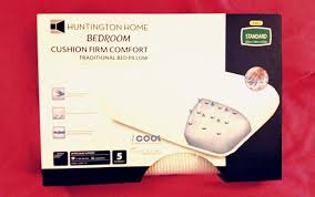 Huntington Home Standard Pillow W Cool Technology System Open Cell Memory Foam In Bed Pillows Ebay Bed Pillows Memory Foam Memory Foam Beds