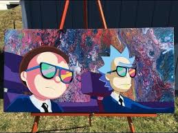 In the hottest video since get schwifty, run the jewels released the music video for oh mama featuring rick and morty slaying aliens (not atliens) in a far off planet in what looks like an ode to men in black. Rick And Morty Painting Tutorial Novocom Top